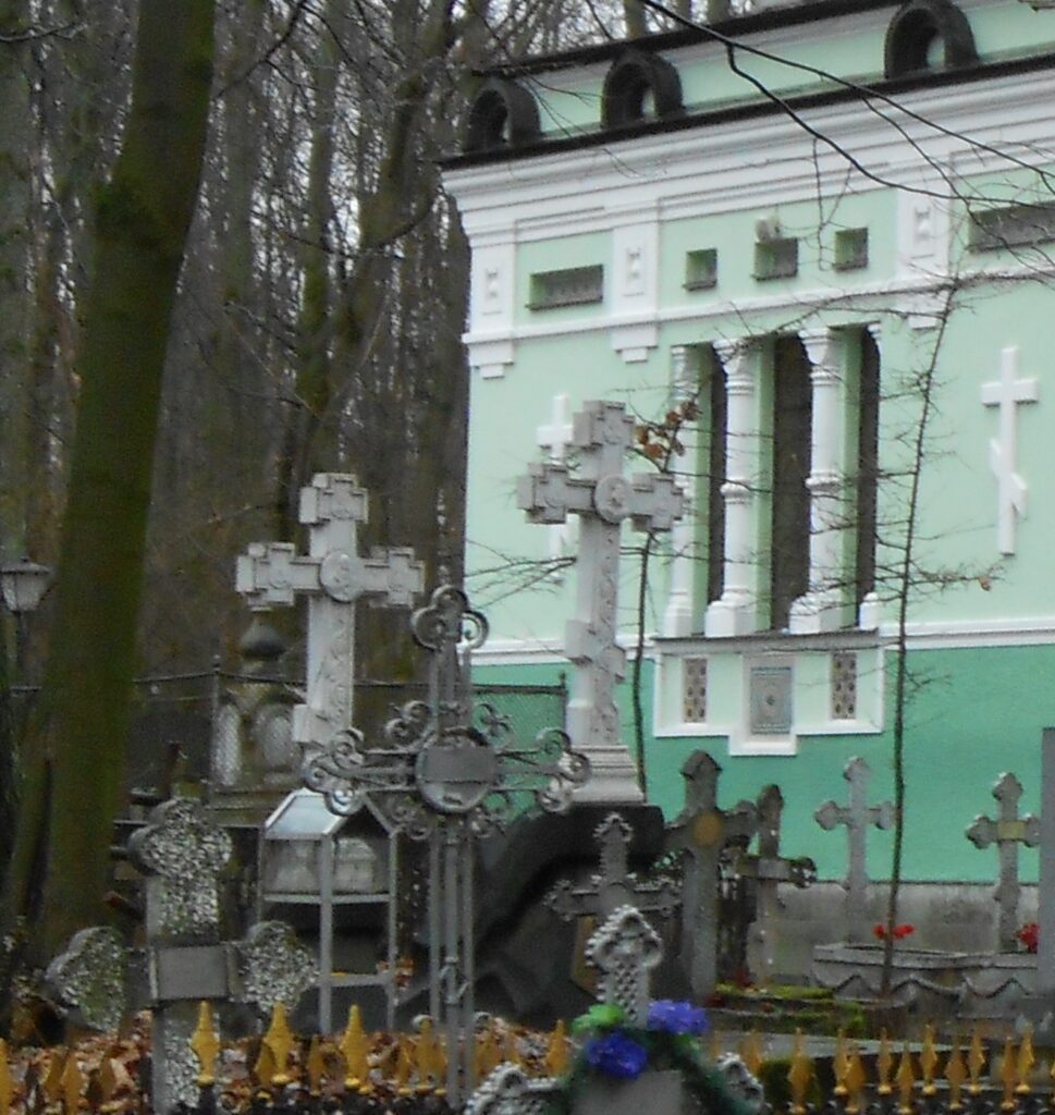 Cemetery in St Petersburg